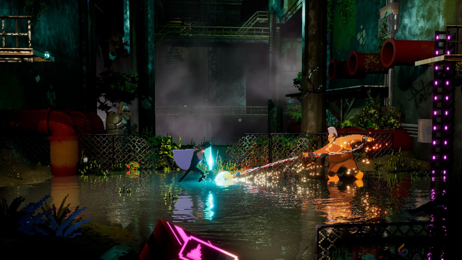 赛博朋克动作冒险游戏《Sky Dust》Steam页面 发行日期待定(图3) 赛博朋克动作冒险游戏《Sky Dust》Steam页面 发行日期待定(图3)