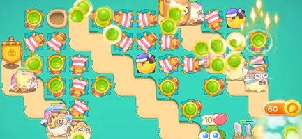 保卫萝卜4秋天的第一杯奶茶第十关通关攻略(图5)