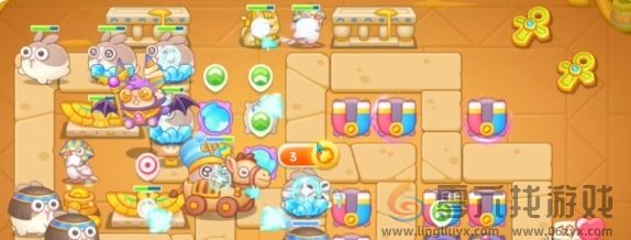 保卫萝卜4法老归来第97关通关攻略(图4) 保卫萝卜4法老归来第97关通关攻略(图4)