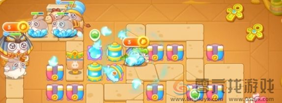 保卫萝卜4法老归来第97关通关攻略(图6) 保卫萝卜4法老归来第97关通关攻略(图6)