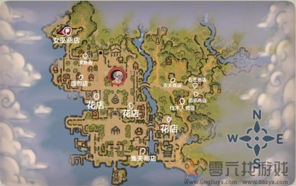 露玛岛游戏全部商店具体位置分享(图2)