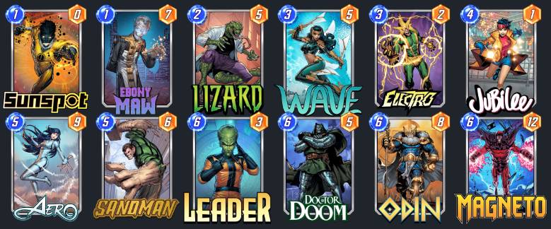 漫威终极逆转电沙卡组构筑(图3) 漫威终极逆转电沙卡组构筑(图3)