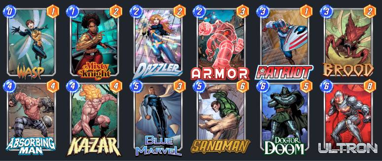 漫威终极逆转电沙卡组构筑(图4) 漫威终极逆转电沙卡组构筑(图4)